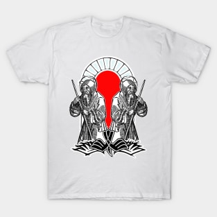 Hermit monk on spiritual quest T-Shirt